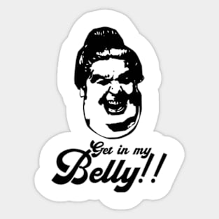 Fat Character Comedy Sticker